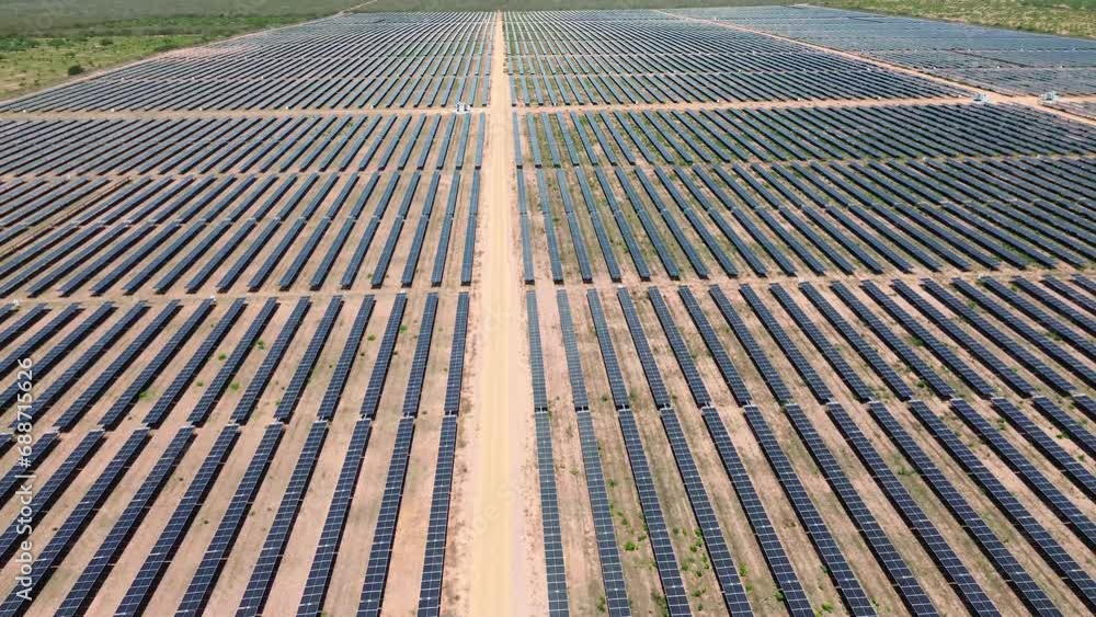 WIND FARM SOLAR PANELS - SERRA DO MEL/RN - BRAZIL WIND FARM SOLAR PANELS - SERRA DO MEL/RN - BRAZIL