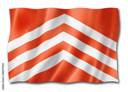 Glamorgan County flag, UK