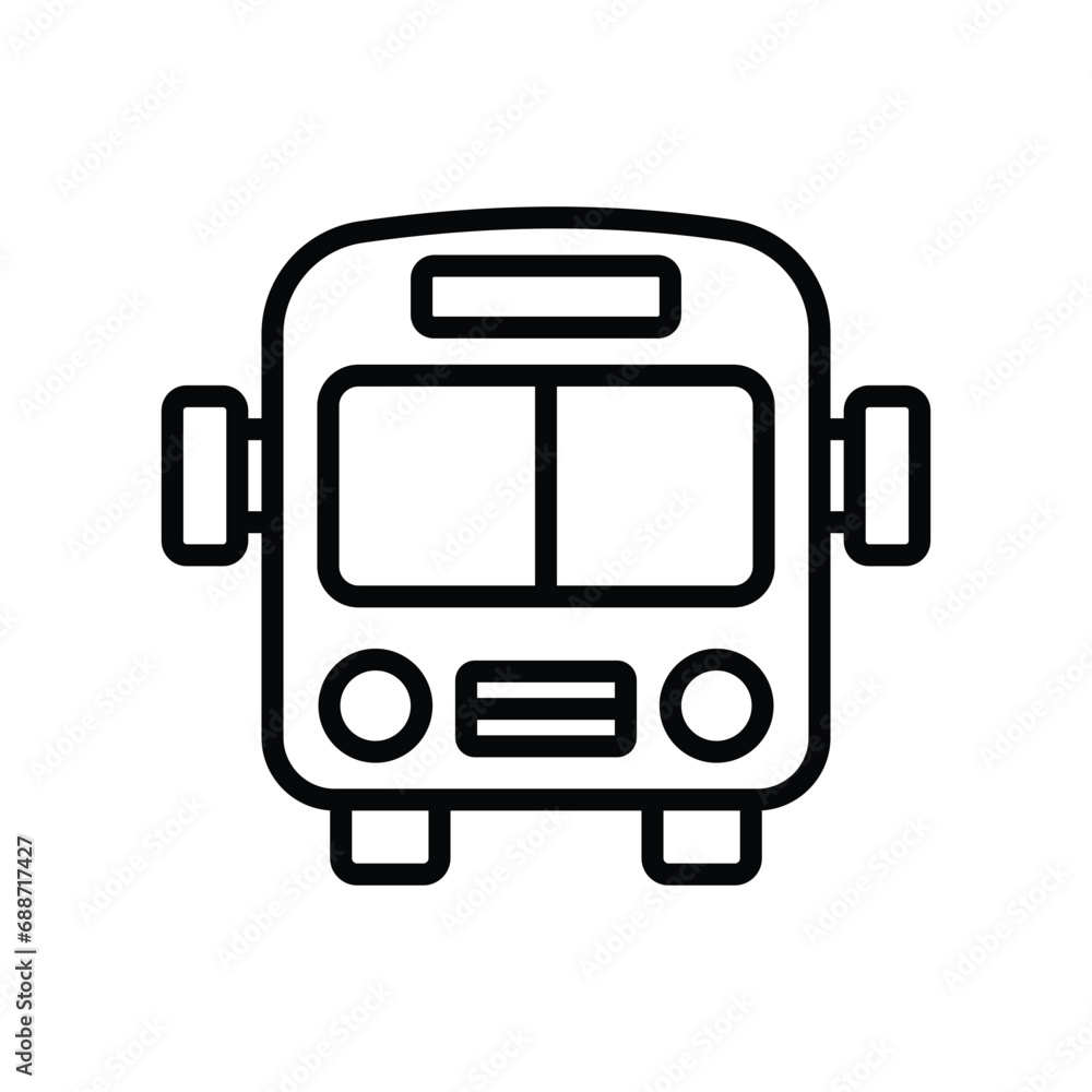 bus icon vector design template simple and modern bus icon vector design template simple and modern