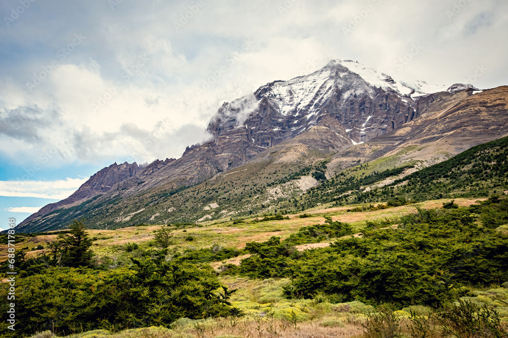 Torres del Paine National Park trek in Patagonia Chile