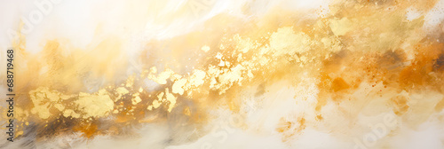 Goldener Hintergrund mit bokeh. Generiert mit KI