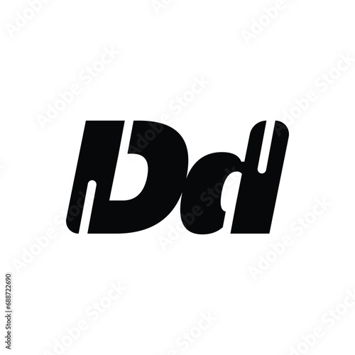 DD Brand monogram vector icon.