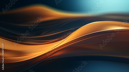 Abstract lines wavy dynamic luxury concept background. generative AI