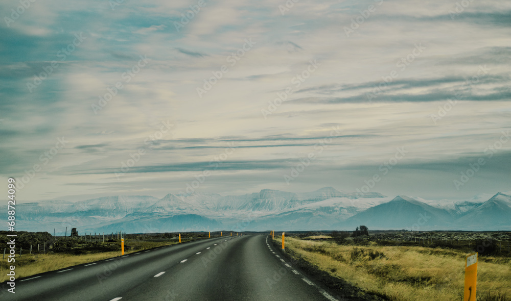 Fototapeta premium road to the sky