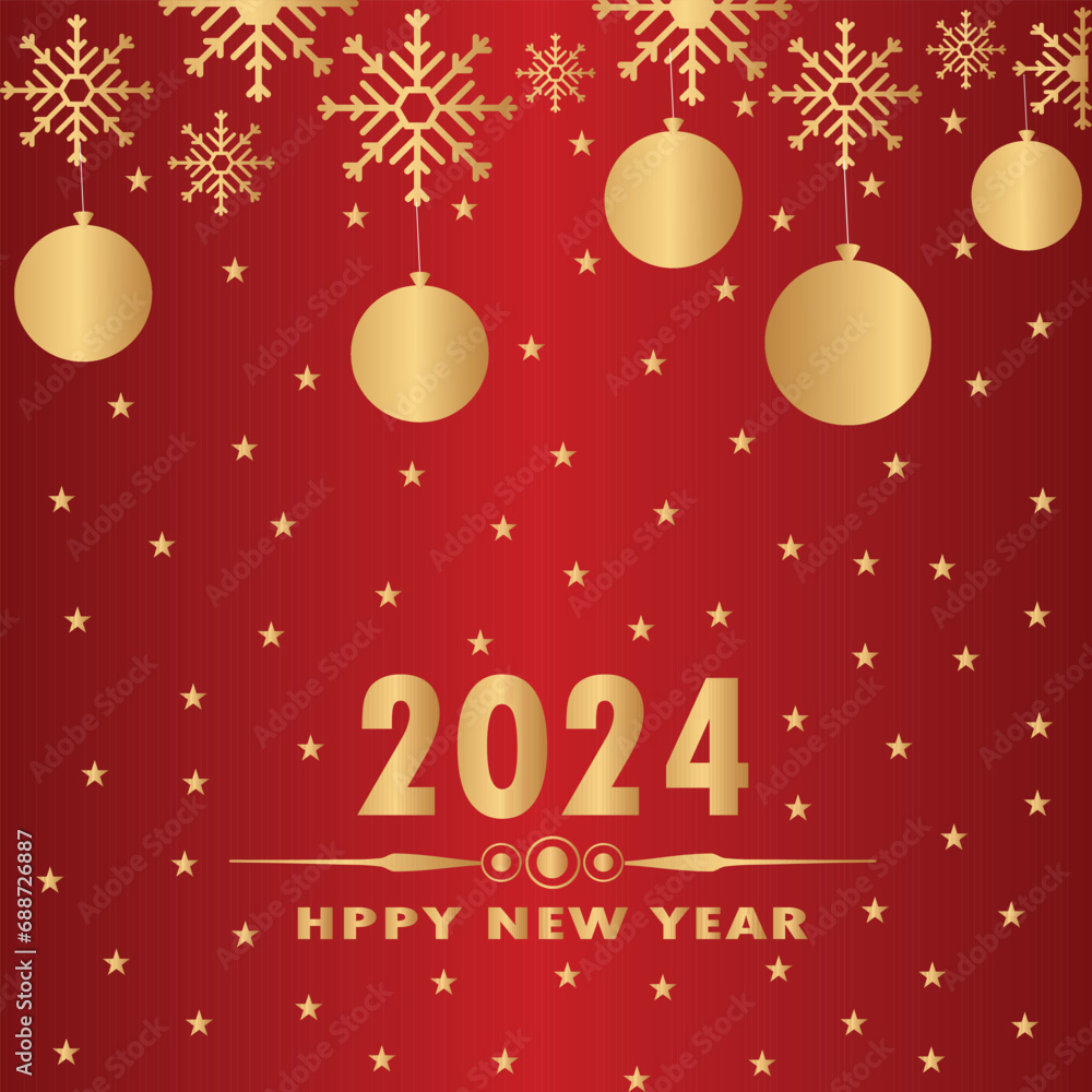 Happy New Year 2024 Design