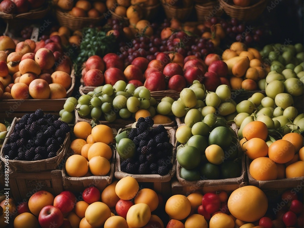 fresh raw fruits at bazaar. fresh raw fruits at bazaar.