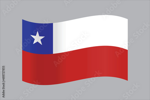 Free Download Vector chilean flag of chile - GFXLoad