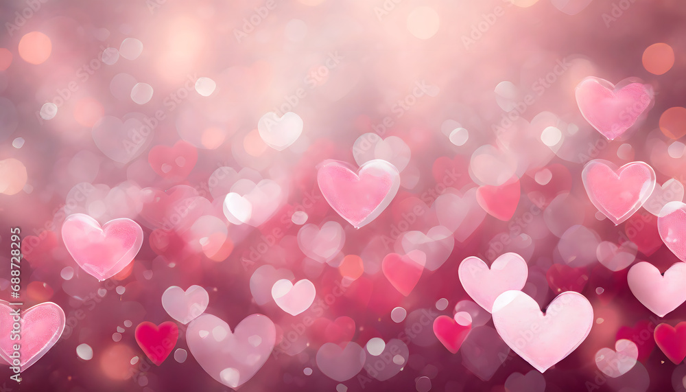 Valentine background wallpaper with hearts