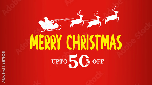 Special offer  Christmas sale with blank space for text   website banner   Banner   Slider   Poster