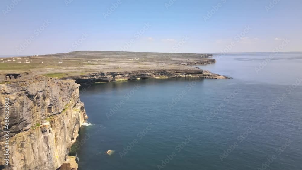 cliffs on coastline cliffs on coastline