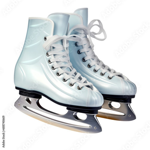 Skate shoes isolated on transparent background