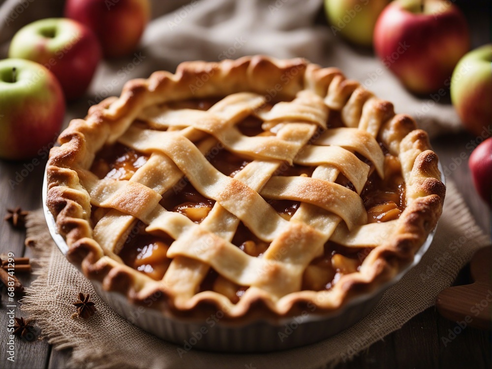 delicious homemade pie 
