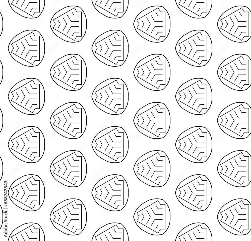 Black and white seamless abstract pattern. Background and backdrop. Grayscale ornamental design. Mosaic ornaments. Vector graphic illustration. EPS10. Black and white seamless abstract pattern. Background and backdrop. Grayscale ornamental design. Mosaic ornaments. Vector graphic illustration. EPS10.