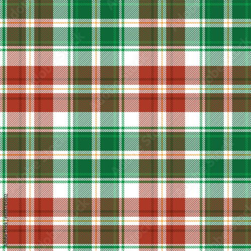 Christmas Plaids Digital Papers, traditional Checks Tartan Papers, Holiday Digital Scrapbooking , Red and Green Merry Pattern
