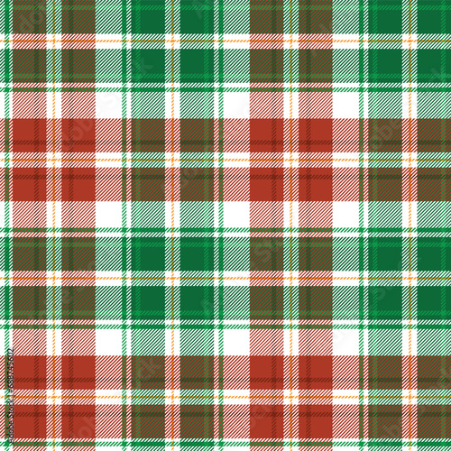 Christmas Plaids Digital Papers, traditional Checks Tartan Papers, Holiday Digital Scrapbooking , Red and Green Merry Pattern