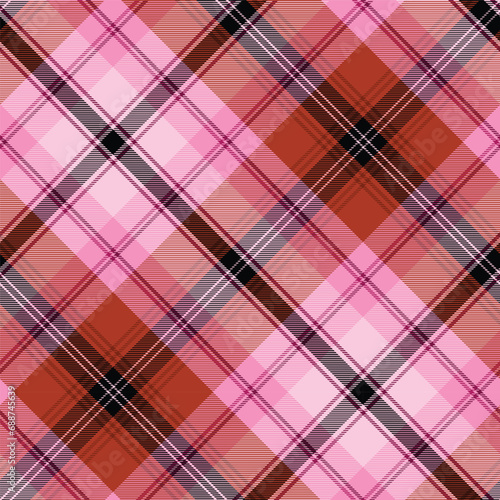 Christmas Plaids Digital Papers, Diagonal Gingham traditional Tartan Checks Dowload, Holiday Scrapbooking, Red and Black Pattern for junk journals, wall art print