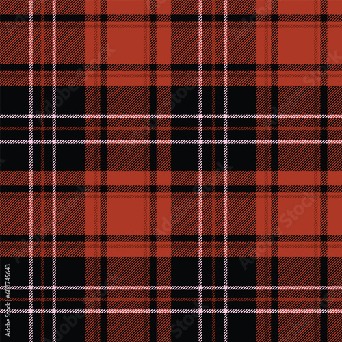 Christmas Pattern Traditional Plaid Seamless Tartan Files, Red Buffalo for Fabric or Digital Paper Download, scrapbook papers