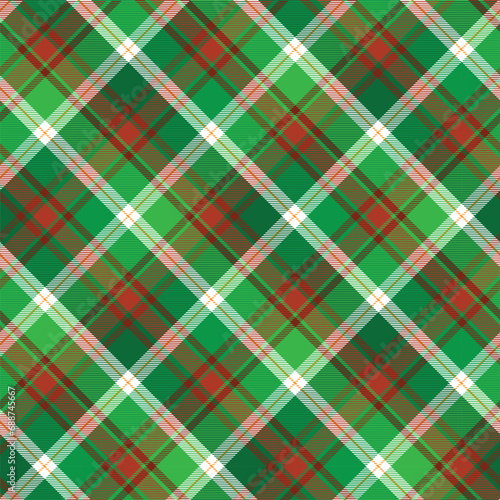 Christmas Plaids Digital Papers, traditional Checks Tartan Papers, Holiday Digital Scrapbooking , Red and Green Merry Pattern