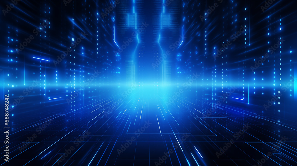 Technology background futuristic blue, Concept technology, innovation, big data, Ai, network, business, modern Technology background futuristic blue, Concept technology, innovation, big data, Ai, network, business, modern