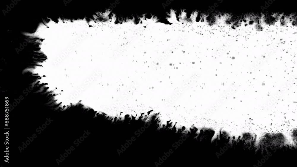 Black ink rorschach effect abstract background artistic flow splatter spots spills white paper beautiful reveal dripping streaks spread fluid ink alpha matte isolated watercolor ink drops transition Black ink rorschach effect abstract background artistic flow splatter spots spills white paper beautiful reveal dripping streaks spread fluid ink alpha matte isolated watercolor ink drops transition