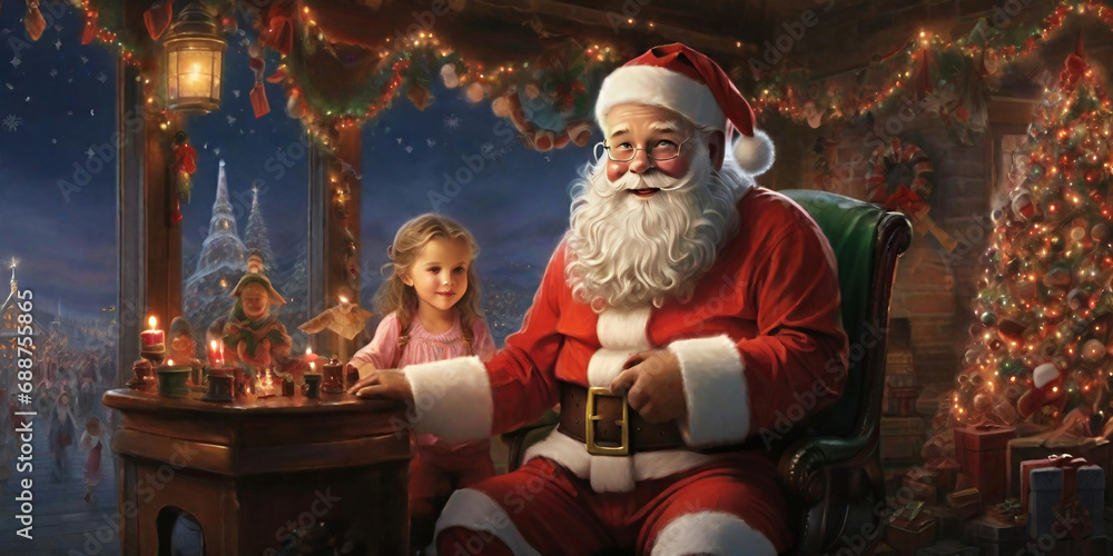 santa claus with gifts santa claus with gifts