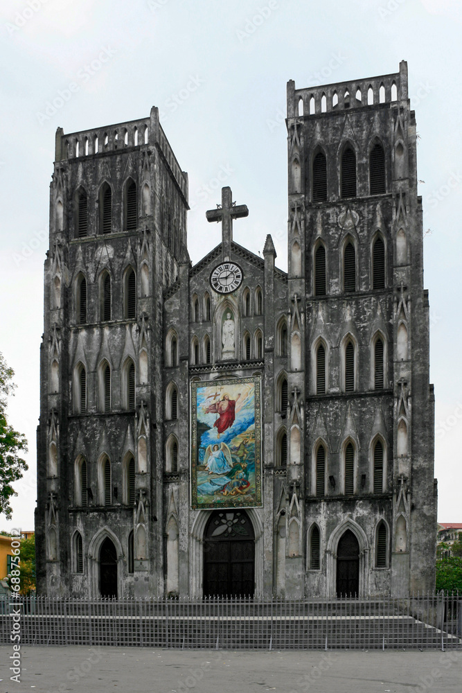 Fototapeta premium Cathedral of Saint Joseph in Hanoi