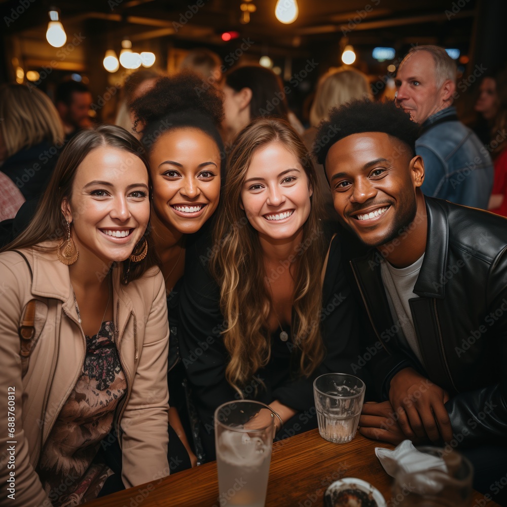 Cultural Unity: A Social Gathering of Friends Embracing Diversity Cultural Unity: A Social Gathering of Friends Embracing Diversity