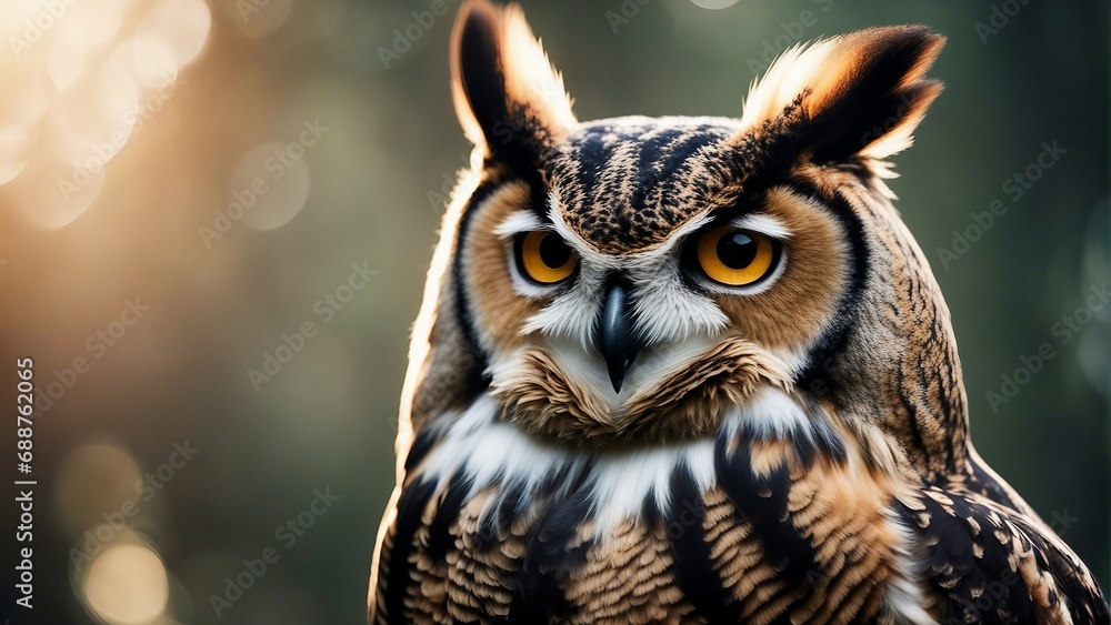 portrait of owl at night
portrait of owl at night