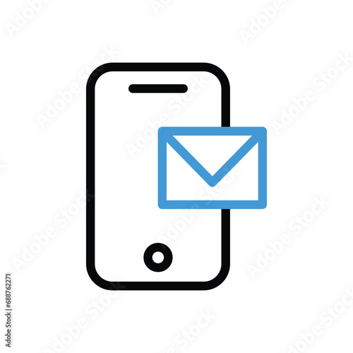 Sms Icon vector stock illustration