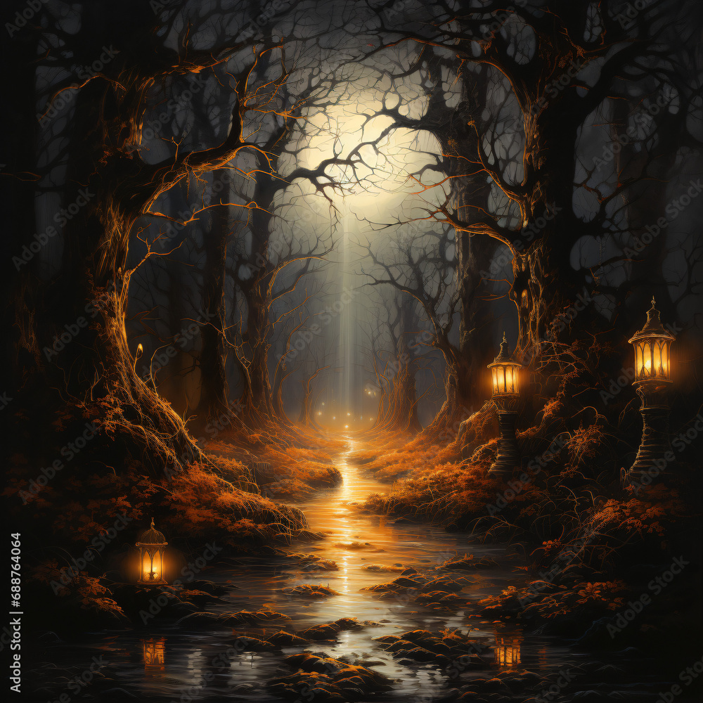 Halloween Forest Halloween Forest