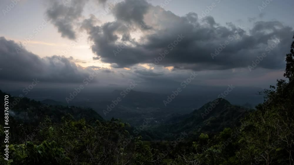 Time lapse 4K of cinematic sunset or sunrise landscape Amazing light of nature cloudscape sky and Clouds moving away rolling colorful dark sunset clouds Footage timelapse.Nature environment background Time lapse 4K of cinematic sunset or sunrise landscape Amazing light of nature cloudscape sky and Clouds moving away rolling colorful dark sunset clouds Footage timelapse.Nature environment background