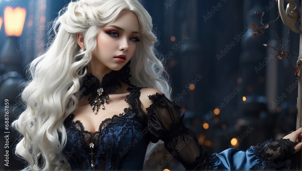 Fototapeta premium 3D ice queen
