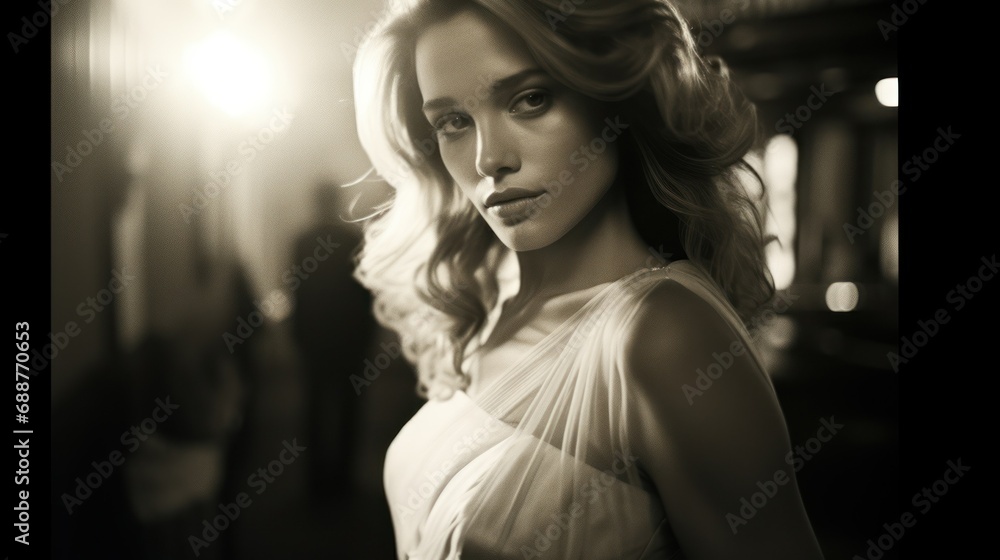 Photo of an elegantly dressed woman Photo of an elegantly dressed woman