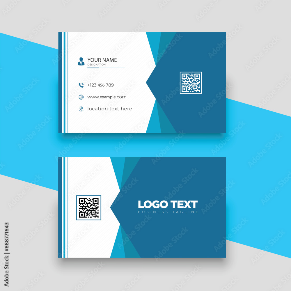 Business Card Template Design Business Card Template Design