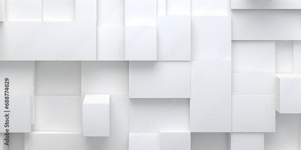 Abstract cubes white textured background Abstract cubes white textured background