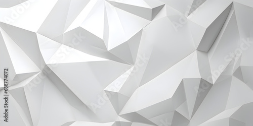 Abstract geometrical white textured background