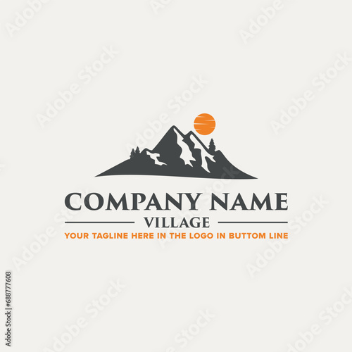 Best logo business, financial, real estate, hotel and adventure company