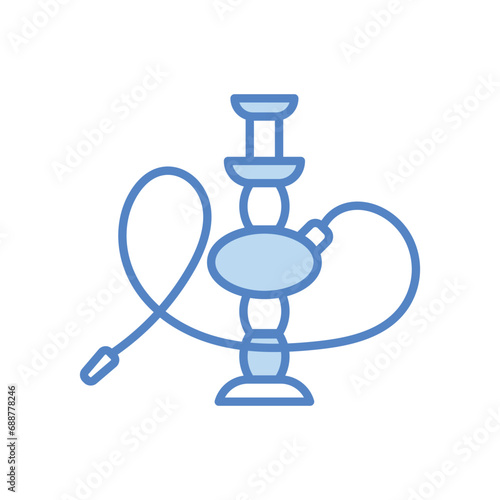 Hookah icon vector stock illustration