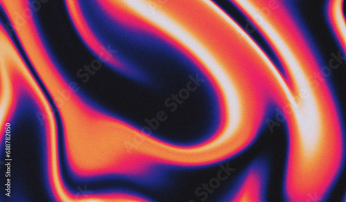 blur retro yellow and purple liquid wavy marble gradient background with liquify noise grainy texture 
