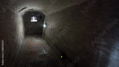 The dungeons of Ferrara Castle were the contrast between the beauty and the horror of the Renaissance. The captives were locked in narrow and filthy chambers, where they awaited their fate. photo