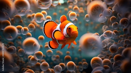 free clownfish aquarium wallpaper, photo