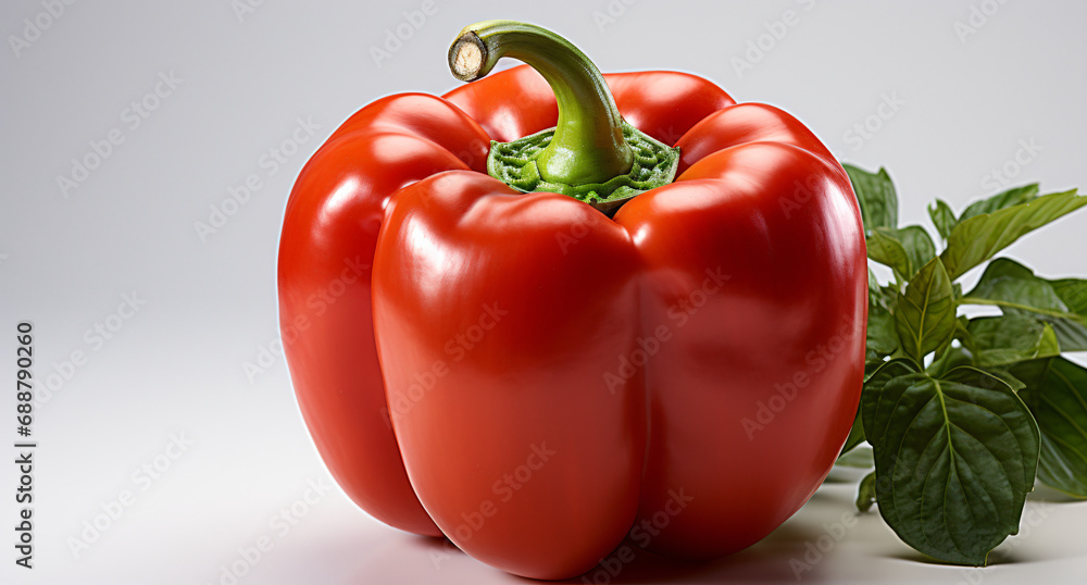 Bell Pepper. Portrait. Ideal for advertising or banner. Bell Pepper. Portrait. Ideal for advertising or banner.