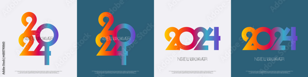 2024 - gelukkig nieuwjaar 2024