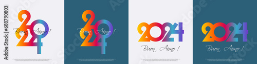 felice anno nuovo - buon anno 2024	