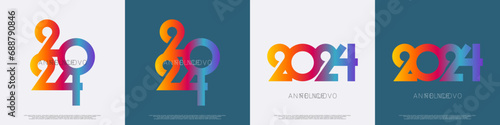 felice anno nuovo - buon anno 2024	