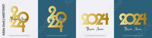 felice anno nuovo - buon anno 2024	