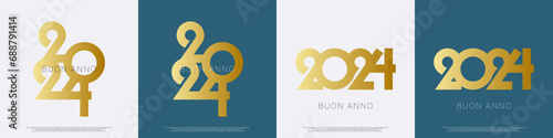felice anno nuovo - buon anno 2024	