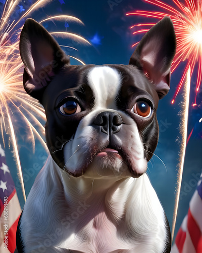 The Loyal, Loving, Patriotic Boston Terrier, America's First AKC Breed