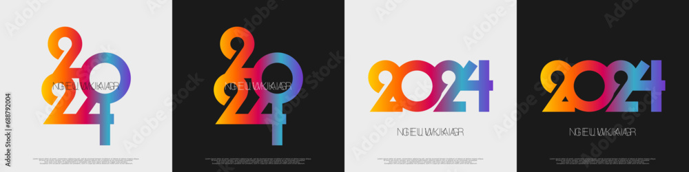 2024 - gelukkig nieuwjaar 2024