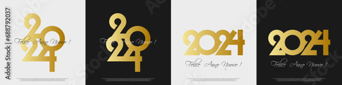 felice anno nuovo - buon anno 2024	